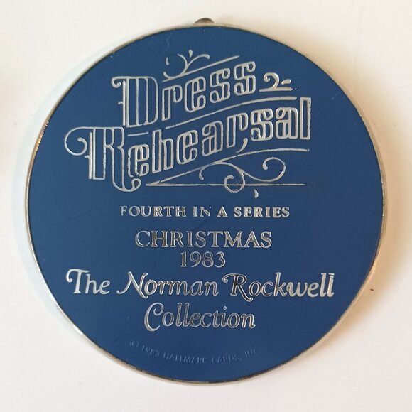 Lot of 5 Christmas Ornaments Norman Rockwell, Doll, Bear, Santa, Snowman - Picture 5 of 11